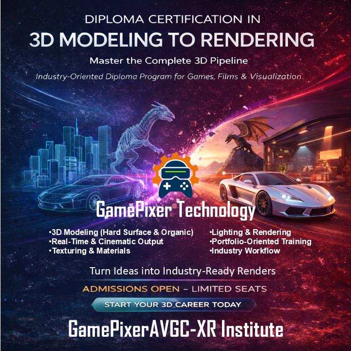 3D Modeling to Rendering Course